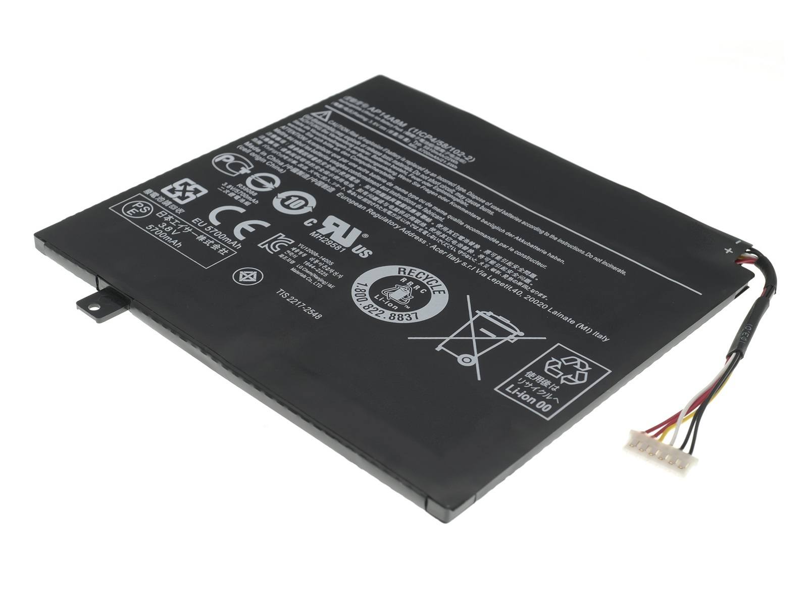 RETRO Acer Aspire SW5-012, AP14A8M Notebook Bataryası