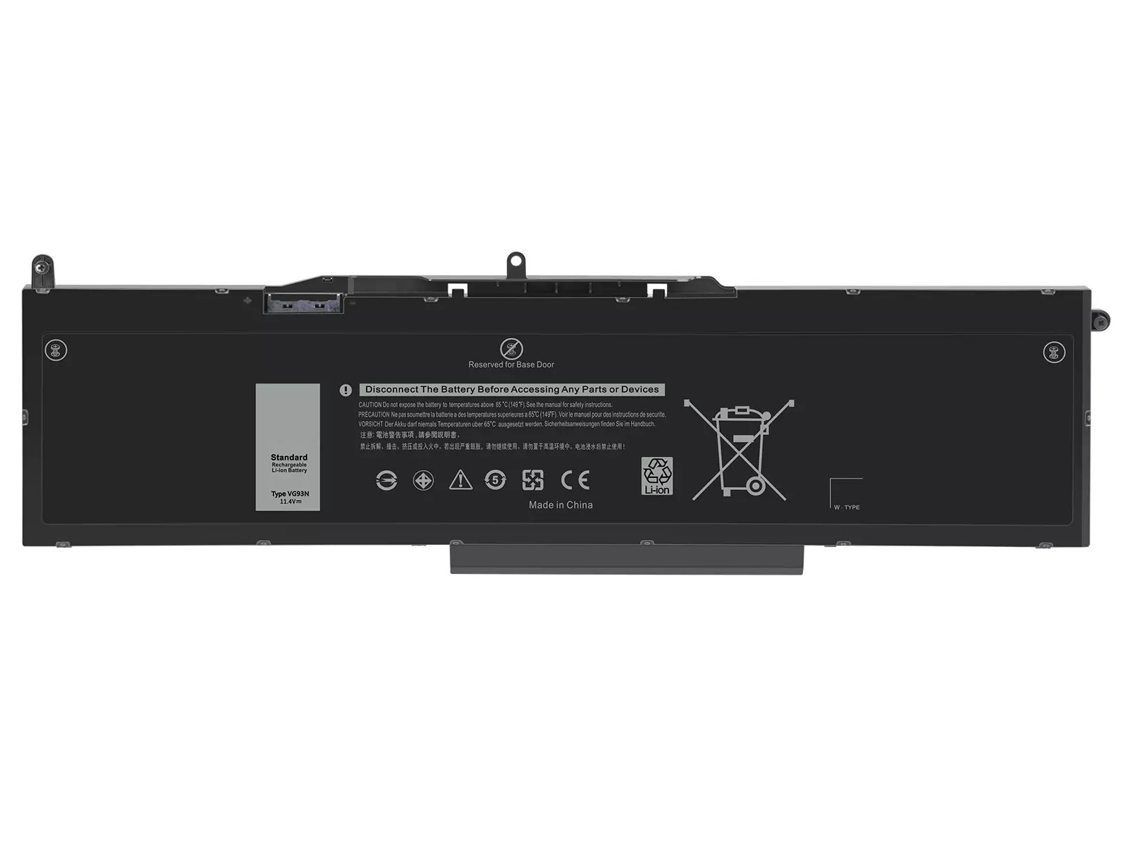 RETRO Dell Latitude E5580, VG93N Notebook Bataryası - 6 Cell