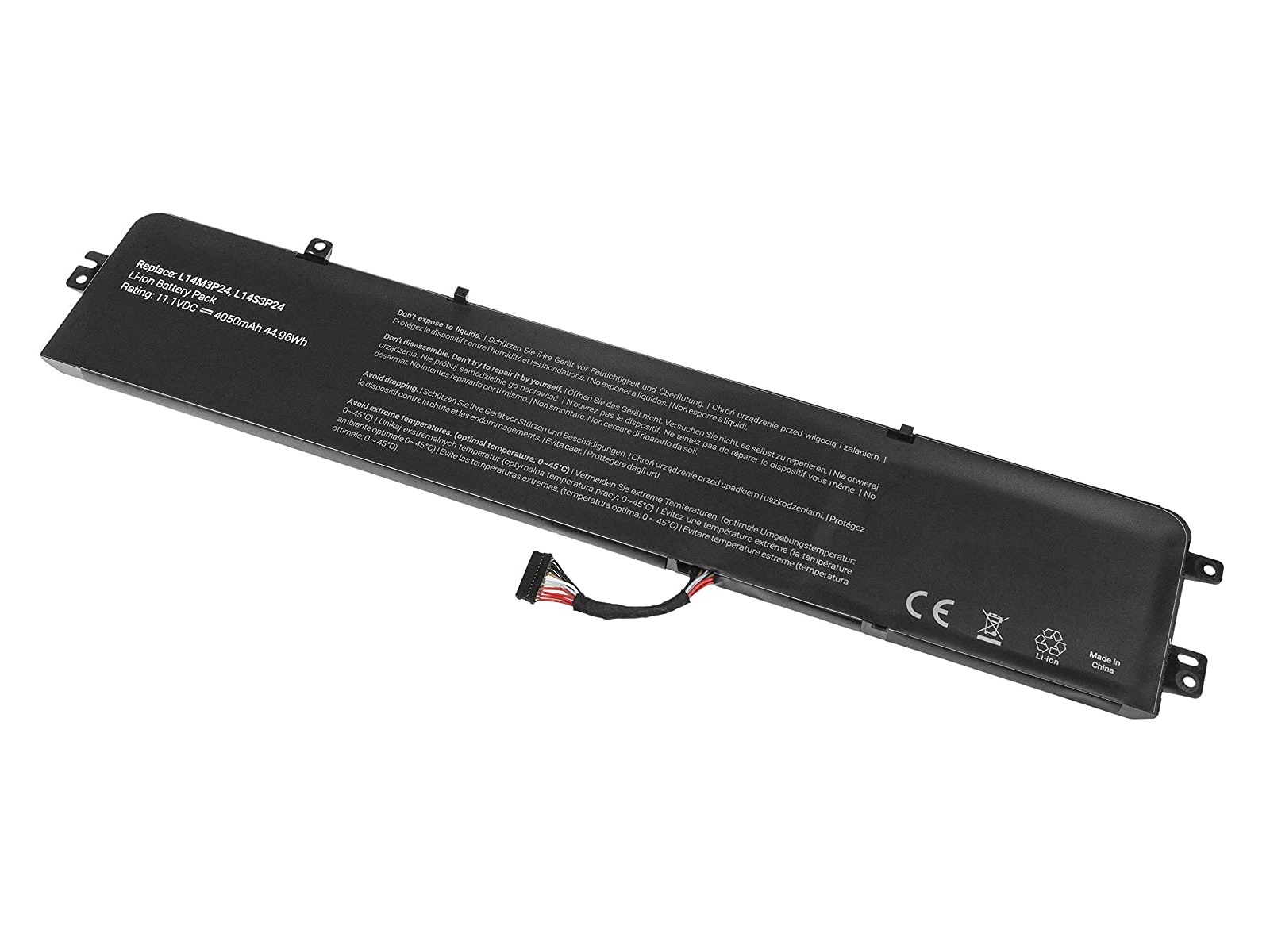 RETRO Lenovo Legion Y520-15IKBA, L14M3P24 Notebook Bataryası