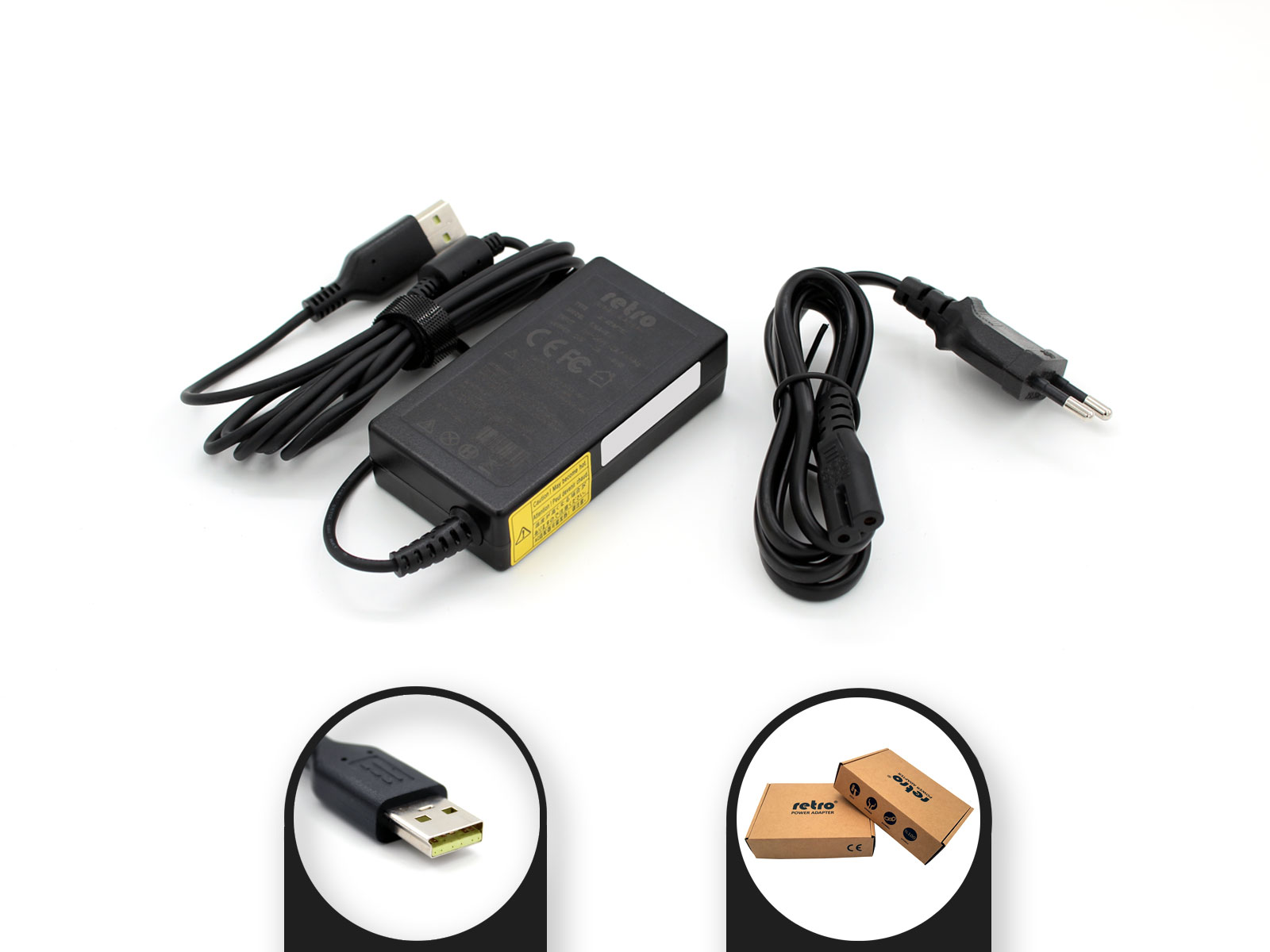 RETRO Lenovo Yoga 3 40W Notebook Adaptör RNA-IB10