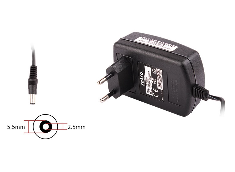 RETRO 12V 2A 24W External Hdd, Uydu Alıcı, Şerit Led Adaptörü